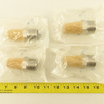 Arrow Pneumatics ASP-8 1" NPT Exhaust Muffler NIB Lot Of 4