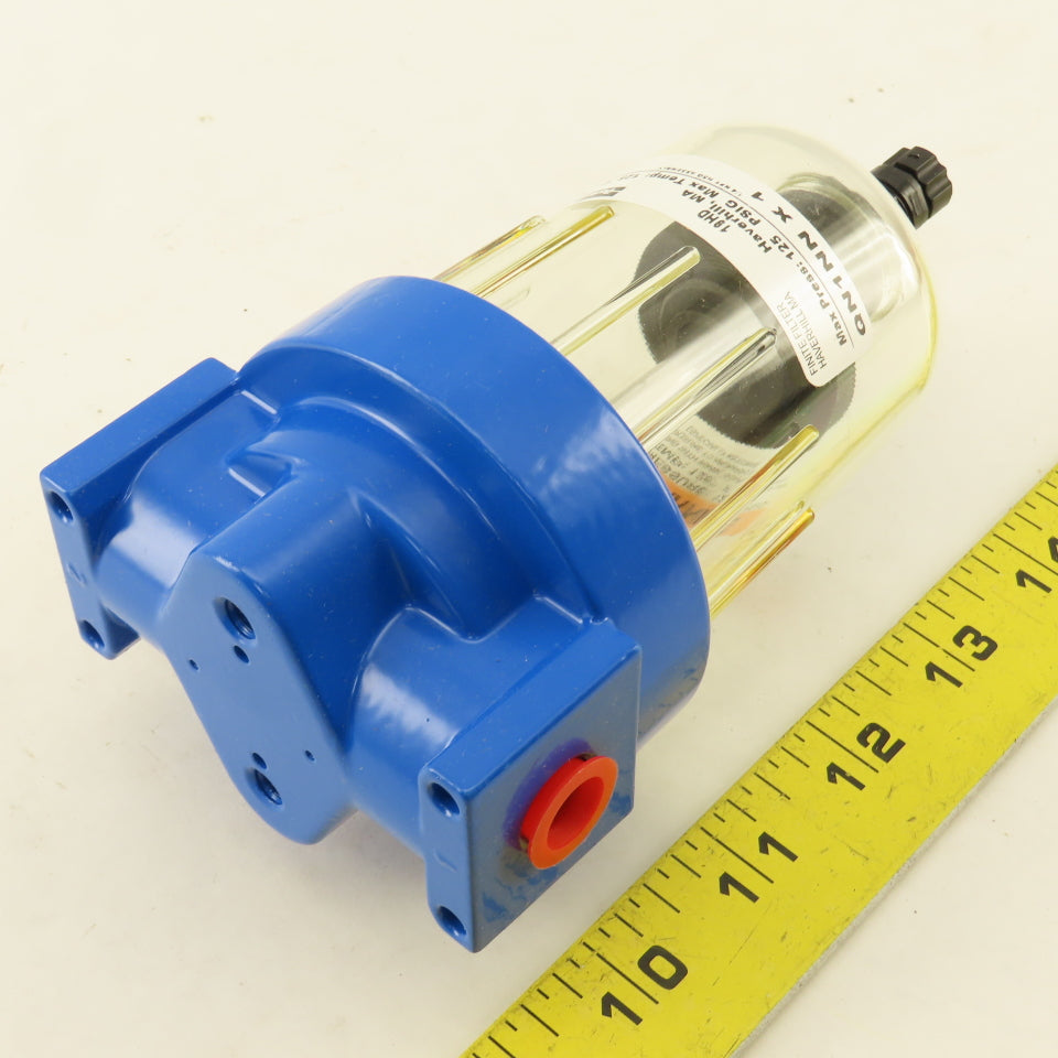 Parker QN1NN X1 1/4" NPT Polyurethane 125PSI  Compressed Air Filter Assembly