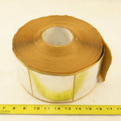 Intasco 70997A-P 4" x 4" Self Adhesive Foil Patch Roll