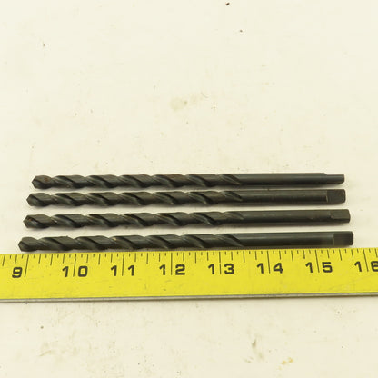 5/16" Dia. 2 Flute Twist Drill Straight Shank 118° 7" OAL Lot of 4