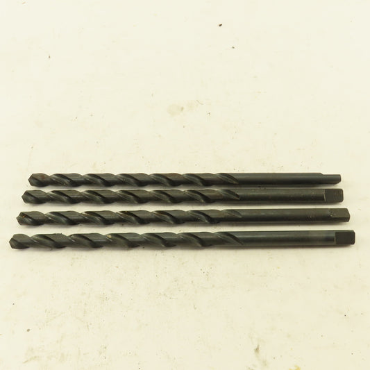 5/16" Dia. 2 Flute Twist Drill Straight Shank 118° 7" OAL Lot of 4