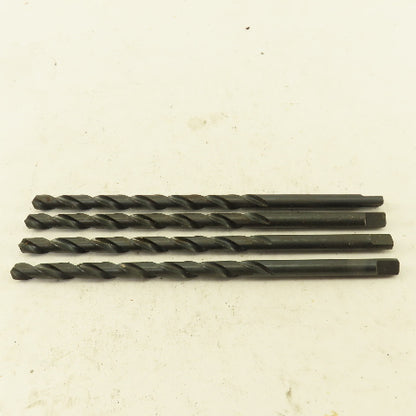5/16" Dia. 2 Flute Twist Drill Straight Shank 118° 7" OAL Lot of 4