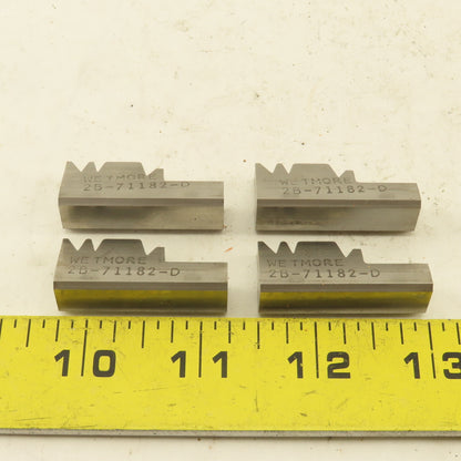 Wetmore 2B-71182 Hobbing Form Mill Cutters Set 3 Lot of 4