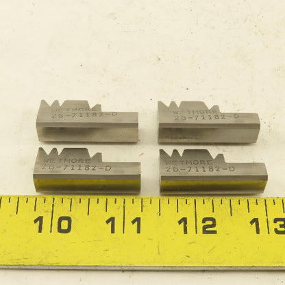 Wetmore 2B-71182 Hobbing Form Mill Cutters Set 3 Lot of 4