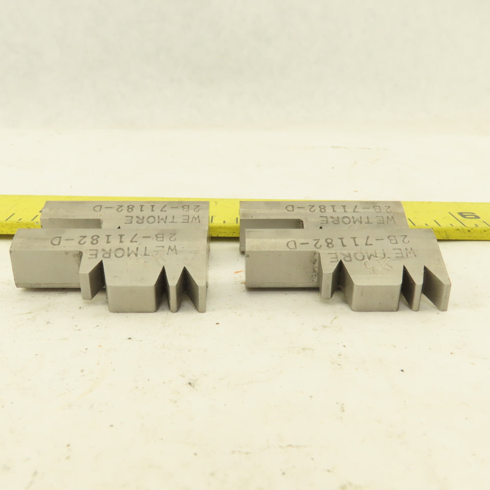 Wetmore 2B-71182 Hobbing Form Mill Cutters Set 3 Lot of 4