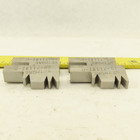 Wetmore 2B-71182 Hobbing Form Mill Cutters Set 3 Lot of 4