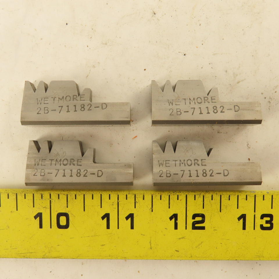Wetmore 2B-71182 Hobbing Form Mill Cutters Set 3 Lot of 4