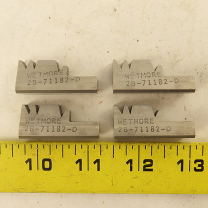 Wetmore 2B-71182 Hobbing Form Mill Cutters Set 3 Lot of 4