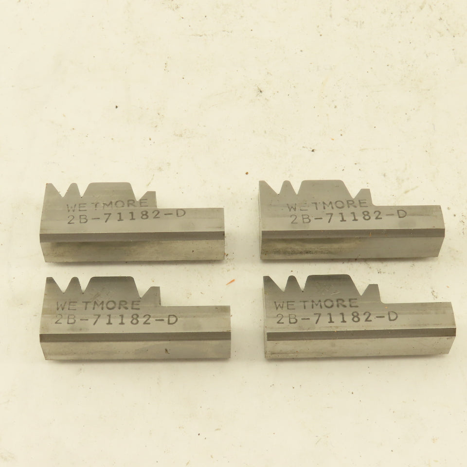 Wetmore 2B-71182 Hobbing Form Mill Cutters Set 3 Lot of 4