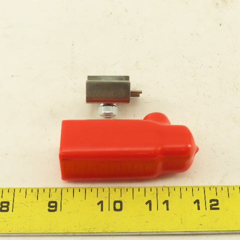 9687657 Cable Terminal Clamp & Red Boot