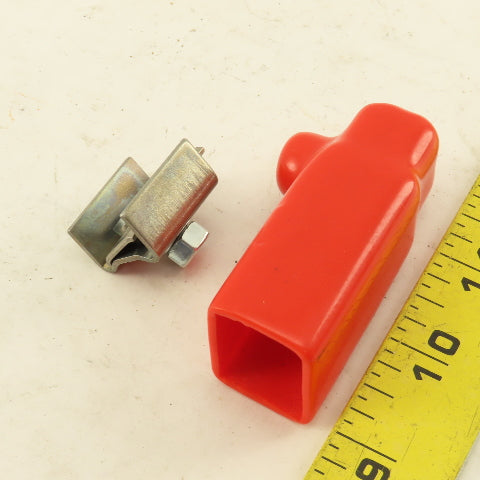 9687657 Cable Terminal Clamp & Red Boot