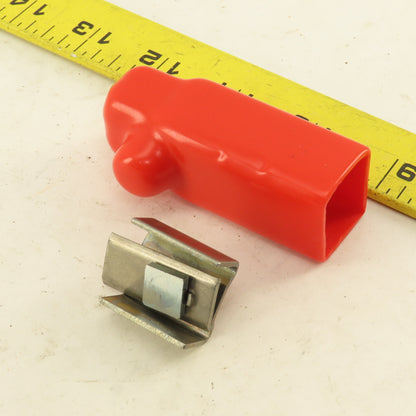 9687657 Cable Terminal Clamp & Red Boot