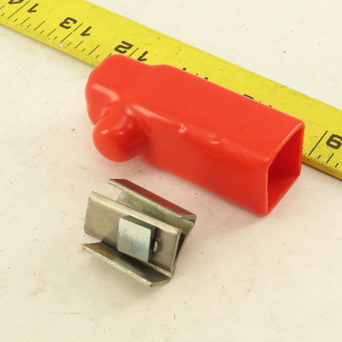 9687657 Cable Terminal Clamp & Red Boot