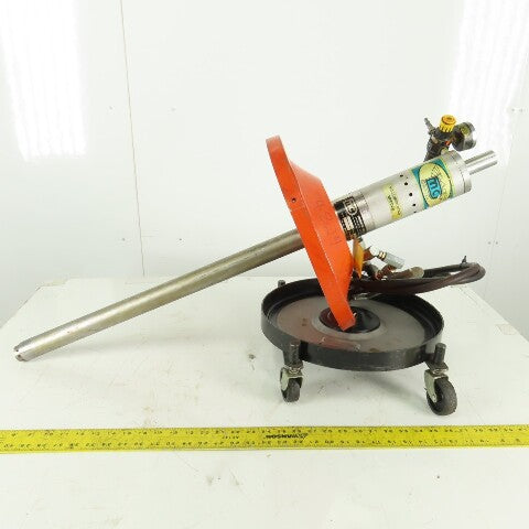 Doughton MFG. 734016 15:1 Portable Chassis Grease Pump Assembly 150Lb Drum