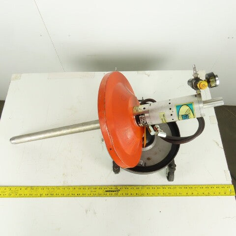Doughton MFG. 734016 15:1 Portable Chassis Grease Pump Assembly 150Lb Drum