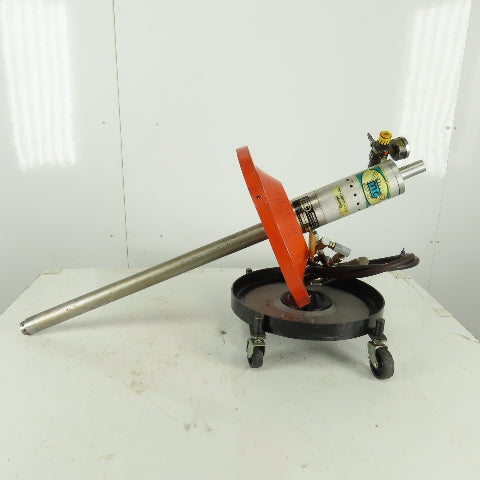 Doughton MFG. 734016 15:1 Portable Chassis Grease Pump Assembly 150Lb Drum