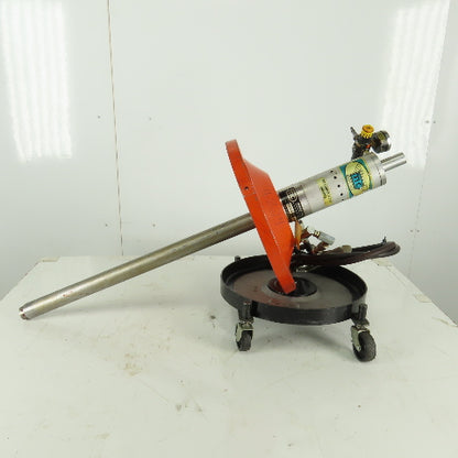 Doughton MFG. 734016 15:1 Portable Chassis Grease Pump Assembly 150Lb Drum