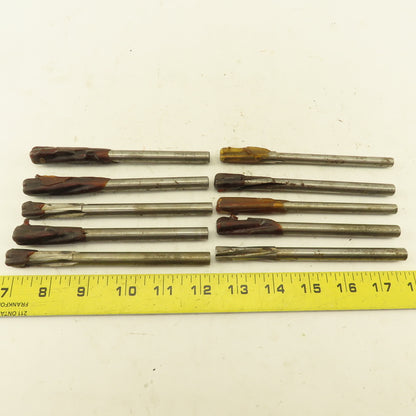 SPIE  Murdock A-2b-73040 0.434" Carbide Tipped Spiral Chucking Reamer Lot of 10