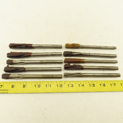 SPIE  Murdock A-2b-73040 0.434" Carbide Tipped Spiral Chucking Reamer Lot of 10