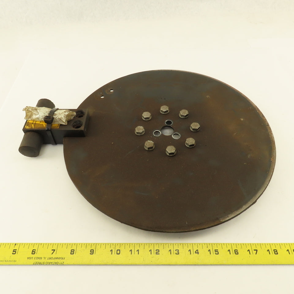 14" Brake Disc W/ Post Rotation Stop Positech Manipulator