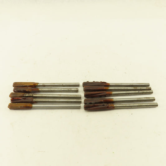 Hannibal B-B2-70166 0.393" Carbide Tipped Spiral Chucking Reamer Lot of 10