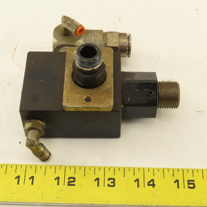 NGT B6S00AD38 3/8" NPT Swivel Pressure Operated PO Check Valve 120 PSI
