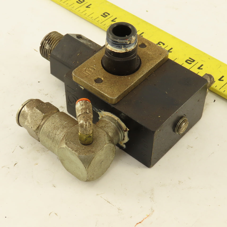 NGT B6S00AD38 3/8" NPT Swivel Pressure Operated PO Check Valve 120 PSI