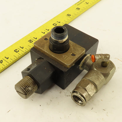 NGT B6S00AD38 3/8" NPT Swivel Pressure Operated PO Check Valve 120 PSI