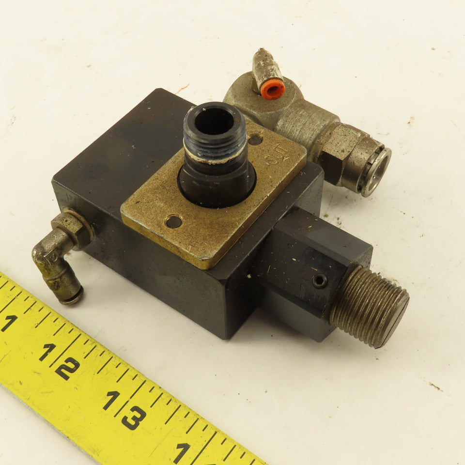 NGT B6S00AD38 3/8" NPT Swivel Pressure Operated PO Check Valve 120 PSI