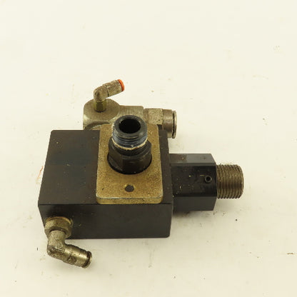 NGT B6S00AD38 3/8" NPT Swivel Pressure Operated PO Check Valve 120 PSI