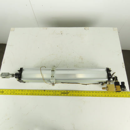 Pneumax 100mm Bore 660mm Stroke Trunnion Mount Air Cylinder