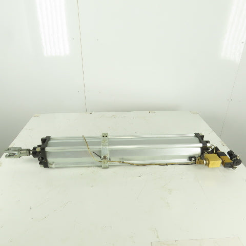 Pneumax 100mm Bore 660mm Stroke Trunnion Mount Air Cylinder