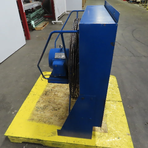 Quincy 350 Rotary Screw Air Compressor 25-1/2" Dia After Cooler Fan 230/460V 3Ph