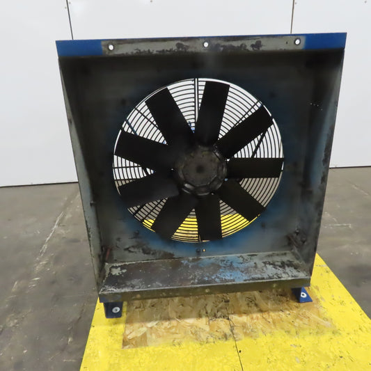 Quincy 350 Rotary Screw Air Compressor 25-1/2" Dia After Cooler Fan 230/460V 3Ph