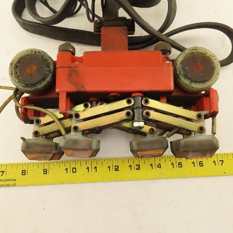 Demag KBK II-R4 600V 15A 4 Pole Internal Current Collector Parts/ Repair