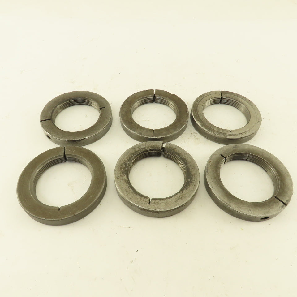 2-3/8" - 12  Threaded Split Ring Shaft Lock Collar Lot of 6