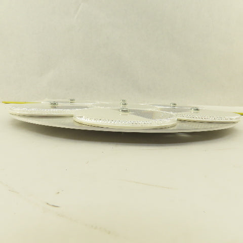 Photoelectric Sensor Reflector Cluster 10" Plate W/ 7 AKT No. 18 Reflectors