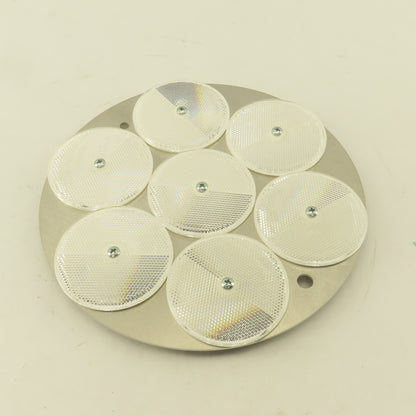 Photoelectric Sensor Reflector Cluster 10" Plate W/ 7 AKT No. 18 Reflectors