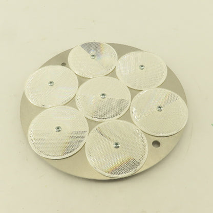 Photoelectric Sensor Reflector Cluster 10" Plate W/ 7 AKT No. 18 Reflectors
