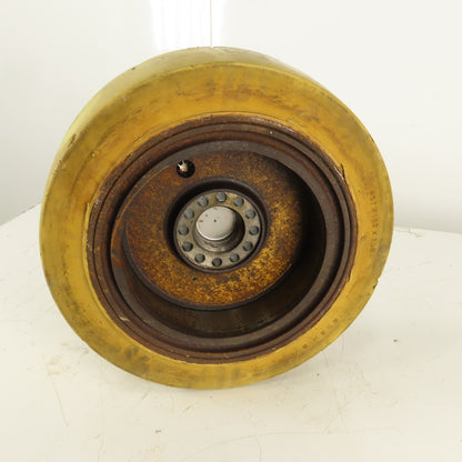 Caterpillar M350 18 x 6 x 12-1/2" Press On Forklift Tire With 12 Bolt Hub