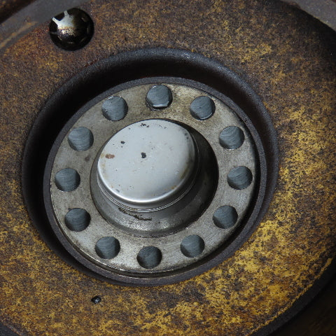 Caterpillar M350 18 x 6 x 12-1/2" Press On Forklift Tire With 12 Bolt Hub