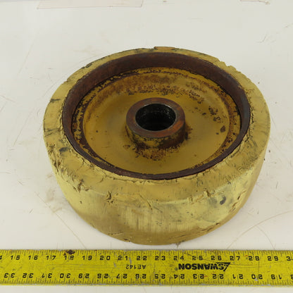 Caterpillar M350 14 x 5 x 10" Press On Forklift Tire With Hub