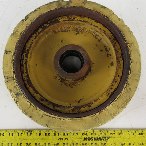 Caterpillar M350 14 x 5 x 10" Press On Forklift Tire With Hub