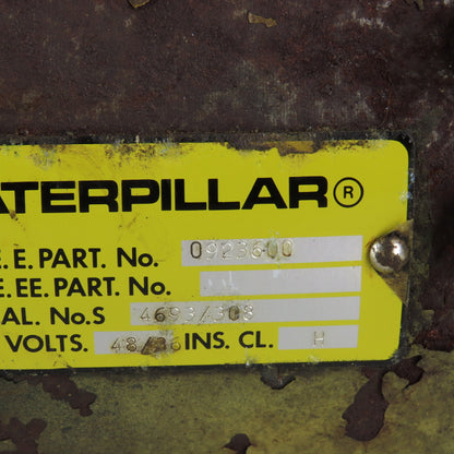 Caterpillar 0923600 Hydraulic Pump Motor From M350 Forklift 48V