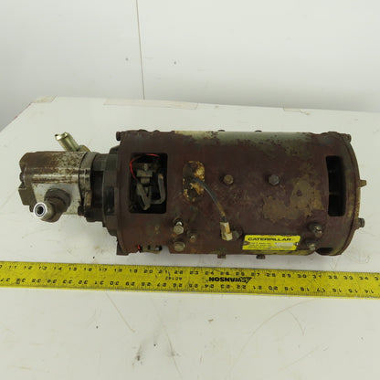 Caterpillar 0923600 Hydraulic Pump Motor From M350 Forklift 48V