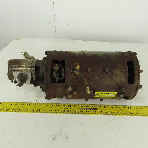 Caterpillar 0923600 Hydraulic Pump Motor From M350 Forklift 48V
