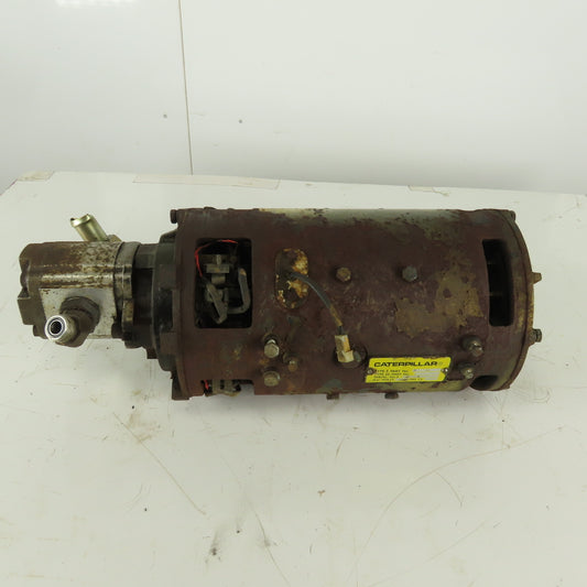 Caterpillar 0923600 Hydraulic Pump Motor From M350 Forklift 48V