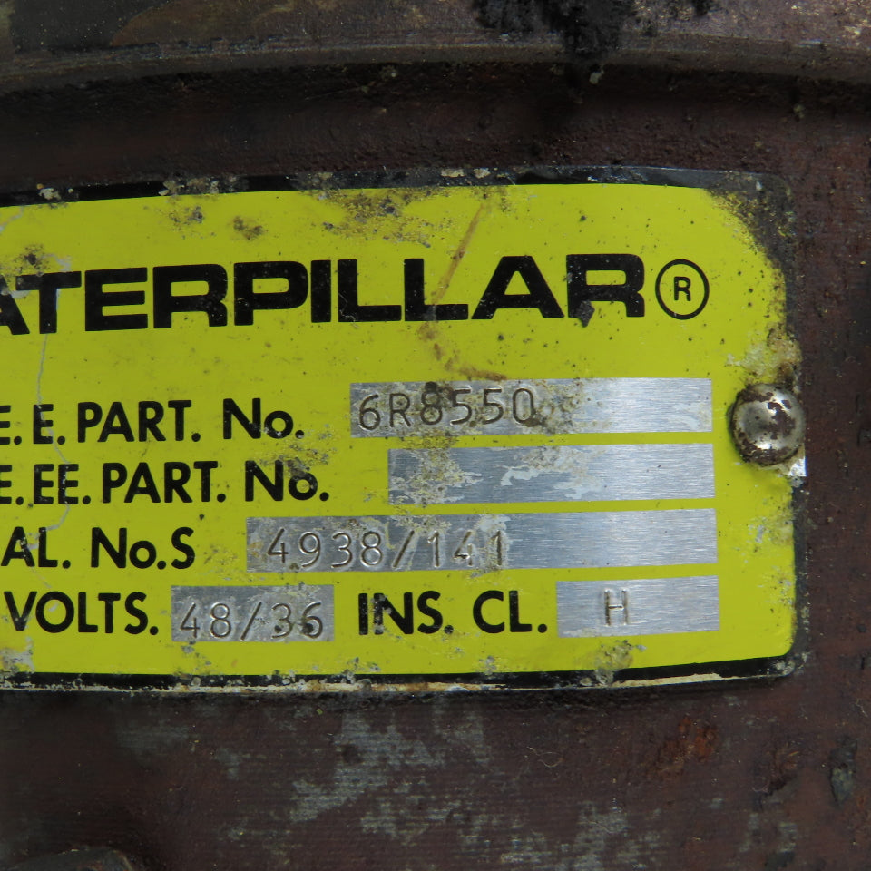 Caterpillar 6R8550 Motor From M350 Forklift 36/48V
