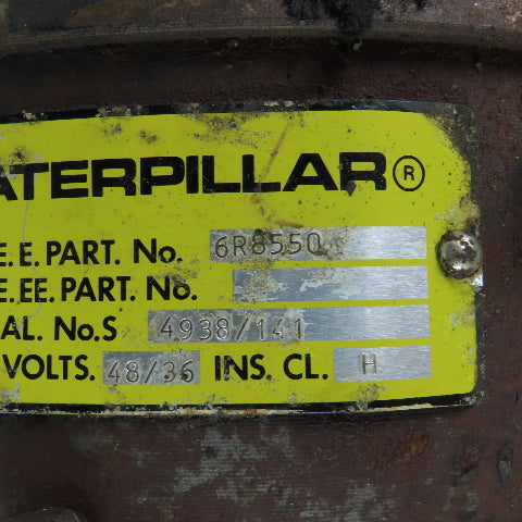 Caterpillar 6R8550 Motor From M350 Forklift 36/48V