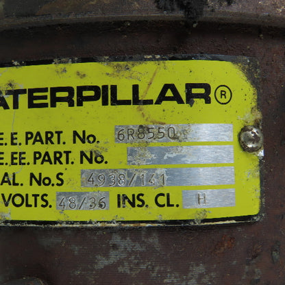 Caterpillar 6R8550 Motor From M350 Forklift 36/48V